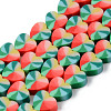 Handmade Polymer Clay Beads Strands CLAY-N008-002B-1