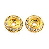 Brass Crystal Rhinestone Beads RB-F035-06A-3