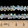 Electroplate Glass Beads Strands EGLA-C003-03-4