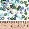 Picasso Glass Seed Beads GL-CBAB80E-03A-3