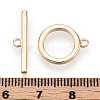 Brass Toggle Clasps X-KK-E057-09G-3