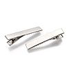 Iron Flat Alligator Hair Clip Findings IFIN-S286-34mm-2