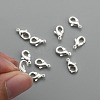 Brass Lobster Claw Clasps KK-901-S-3