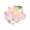 Opaque Resin Flowers Cabochons RESI-R463-02B-2
