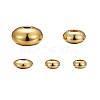 75Pcs 5 Size Brass Spacer Beads Set KK-LS0001-04G-2