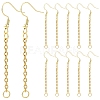304 Stainless Steel Earring Hook EJEW-YW00016-02-1