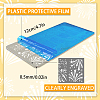 Stainless Steel DIY Nail Art Templates MRMJ-WH0092-042-2