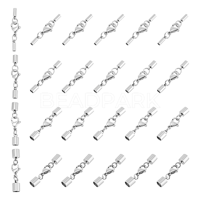 304 Stainless Steel Cord End HJEW-UN00033-1