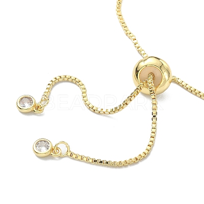 Brass Slider Bracelet BJEW-JB09335-1