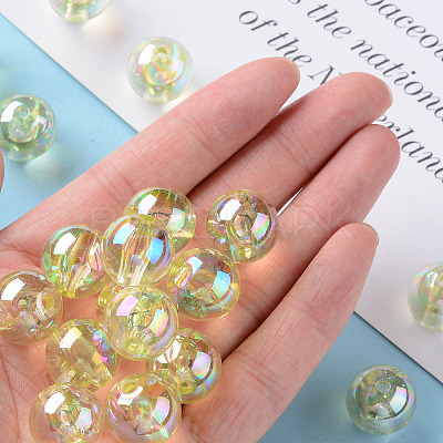 Transparent Acrylic Beads MACR-S370-B16mm-728-1