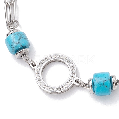 304 Stainless Steel Multi-layered Bracelets BJEW-JB12234-02-1