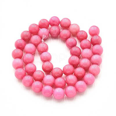 Natural Quartz Beads Strands G-N355-8mm-71-1