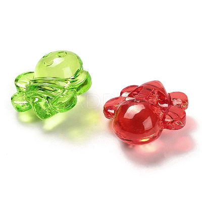 Transparent Acrylic Beads OACR-Z016-17-1