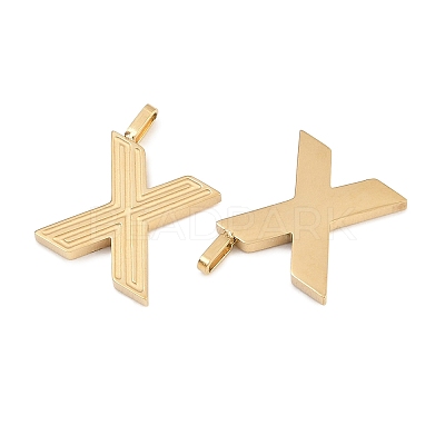 304 Stainless Steel Charms STAS-L022-589X-1