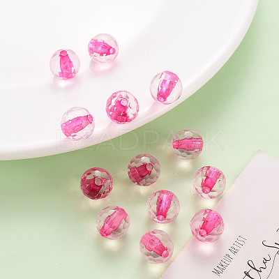 Transparent Acrylic Beads TACR-S154-11A-82-1