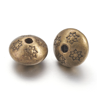 Tibetan Style Spacer Beads LS-TIBEB-A101657-AB-FF-1
