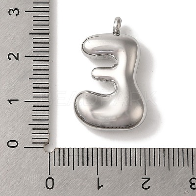 Non-Tarnish 304 Stainless Steel Pendants X-STAS-M017-08P-05-1