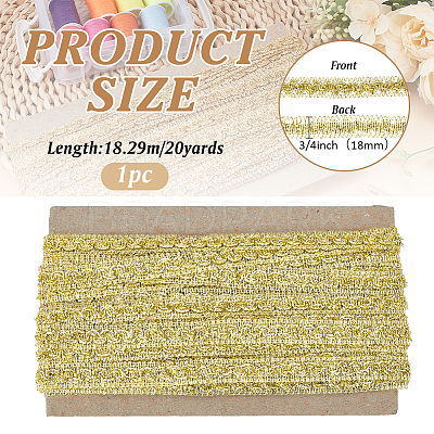 Polyester Metallic Ribbons DIY-WH0542-61A-1