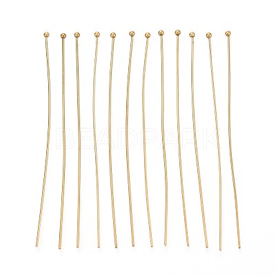 304 Stainless Steel Head Pins STAS-T065-70mm-20G-1