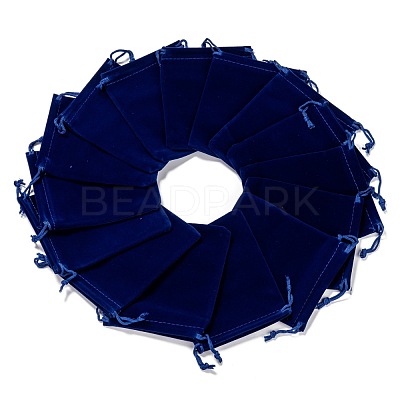 Rectangle Velvet Pouches TP-R002-10x12-03-1