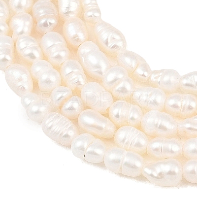 Natural Cultured Freshwater Pearl Beads Strands PEAR-F020-09-1