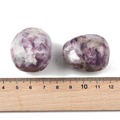Natural Lepidolite Beads G-G348-01B-18-1