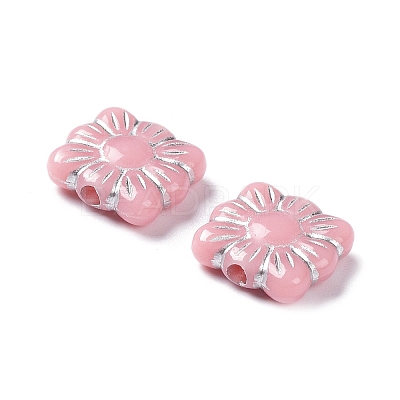 Opaque Acrylic Beads OACR-G016-26N-1