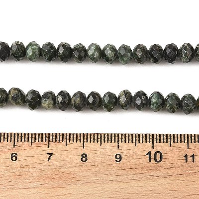 Natural Seraphinite Beads Strands G-K376-E06-4x6mm-1