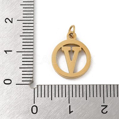 304 Stainless Steel Charms
with Jump Ring LS-STAS-R001-02G-V-1
