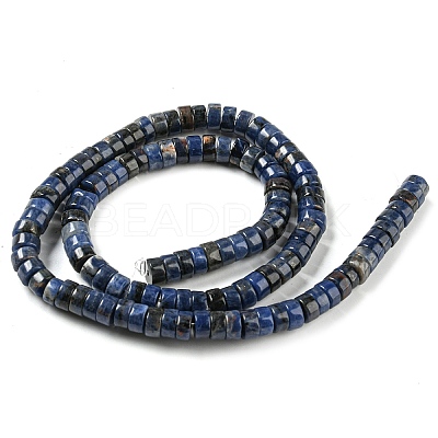 Natural Dumortierite Beads Strands G-M420-A01-01-1