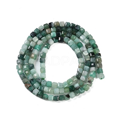 Natural Emerald Beads Strands G-P553-E04-02-1