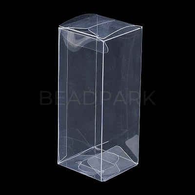 Rectangle Transparent Plastic PVC Box Gift Packaging CON-F013-01C-1