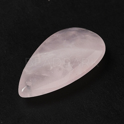 Natural Rose Quartz Pendants G-F731-04H-1