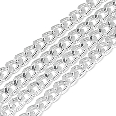 Unwelded Aluminum Curb Chains X-CHA-S001-022A-1