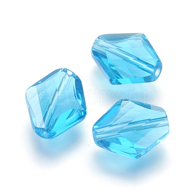 Imitation Austrian Crystal Beads SWAR-F080-12x14mm-25-1