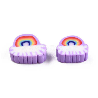 Handmade Polymer Clay Beads CLAY-N011-63-1