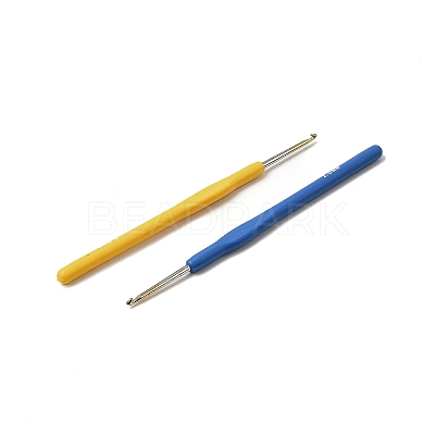 10Pcs Iron Crochet Hook Sets TOOL-C012-15-1