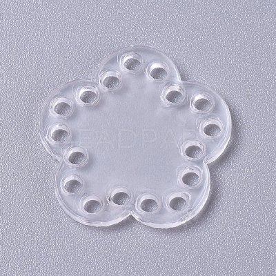 Transparent Acrylic Weaving Board DIY-WH0152-93-1