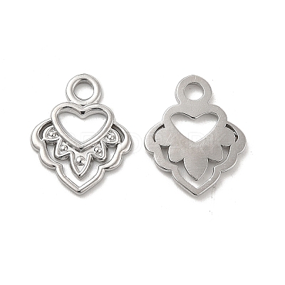 Non-Tarnish 304 Stainless Steel Pendants LS-STAS-B032-08P-1