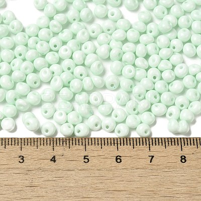 6/0 Opaque Baking Paint Glass Seed Beads X1-SEED-M012-02A-15-1