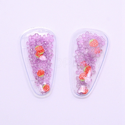 Plastic with Resin and Polymer Clay Accessories LS-RESI-CJC0007-32E-1
