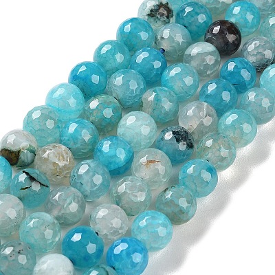 Natural Agate Beads Strands G-M437-C01-01N-1