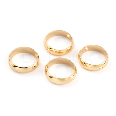 Brass Beads Frames KK-O133-014D-G-1