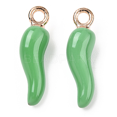 Alloy Enamel Pendants ENAM-N054-70B-1