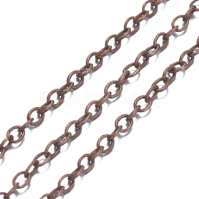 Brass Cable Chains CHC-034Y-R-NF-1