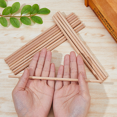 Wood Craft Sticks WOOD-WH0125-11C-1