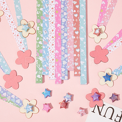 Lucky Star Origami Paper DIY-SC0027-24C-1