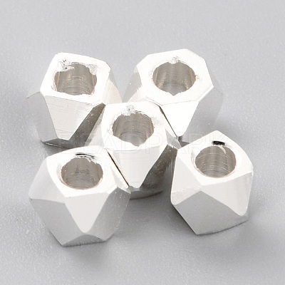 Brass Spacer Beads KK-O133-202C-S-1