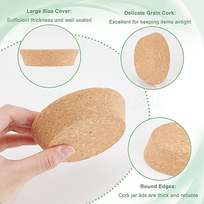 Cork Bottle Stoppers FIND-WH0016-46A-1