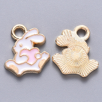 Alloy Enamel Charms X-ENAM-S121-117B-1